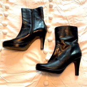 Black Leather Boots